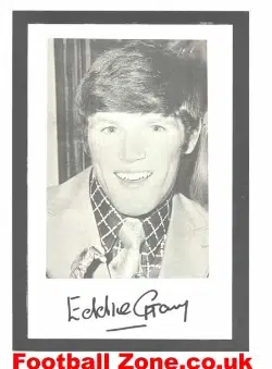 Leeds United Eddie Gray Signed Picture
