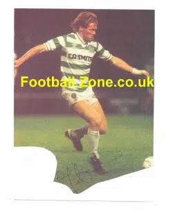 Glasgow Celtic Mo Johnston Signed Picture