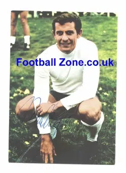 Tottenham Spurs Allen Mullerey Autographed Football Card
