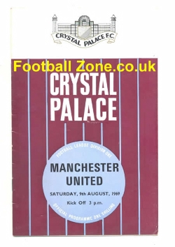 Crystal Palace v Manchester United 1969 – Don Givens Debut