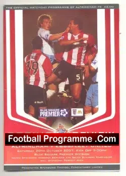 Altrincham v Ebsfleet United 2007