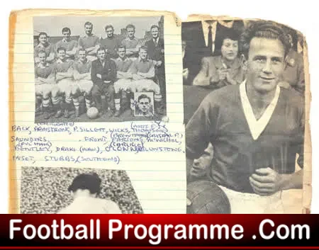 Aston Villa Autographs Aldis + Lee + Hazelden + Others 1950's