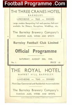 Barnsley v Preston 1945