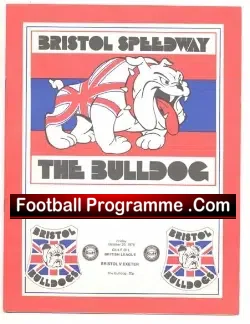 Bristol Speedway v Exeter 1978