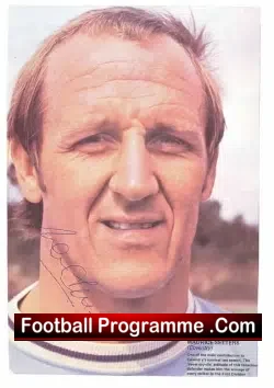 Coventry City Maurice Setters Signed Picture 1970 - football memorabilia