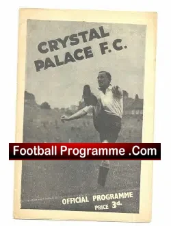 Crystal Palace v Torquay United 1946 – Christmas Day Football