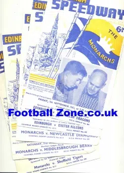 Edinburgh Speedway pack X 5 1962