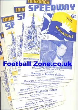 Edinburgh Speedway pack X 6 1960’s