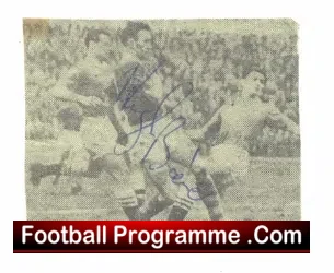 Leeds United Hugh Baird Autograph + Aberdeen 1950’s
