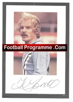 Leeds United Terry Yorath Signed Picture – Wales