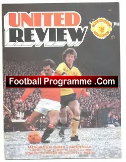 Manchester United v Aston Villa 1980 – Postponed