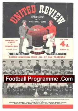 Manchester United v Sunderland 1957 – League Decider Match