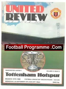 Manchester United v Tottenham 1979 – League Cup