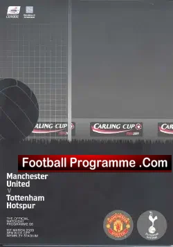 Manchester United v Tottenham 2009 – League Cup Final