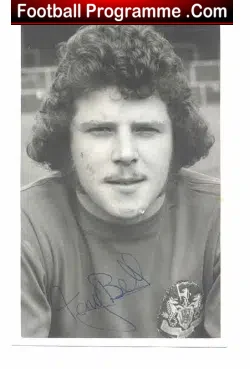 Newcastle United Anthony Bell Autographed Picture Goalkeeper