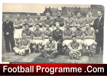 Nottingham Forest E Baily Autograph Picture 1950’s
