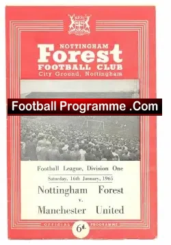 Nottingham Forest v Manchester United 1965