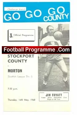 Stockport County v Greenock Morton 1968