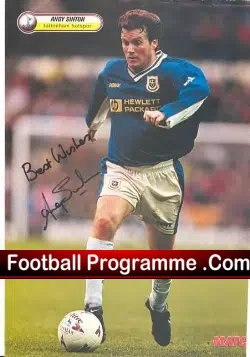 Tottenham Spurs Andy Sinton Autograph Picture