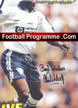 Tottenham Spurs Clive Wilson Signed Picture