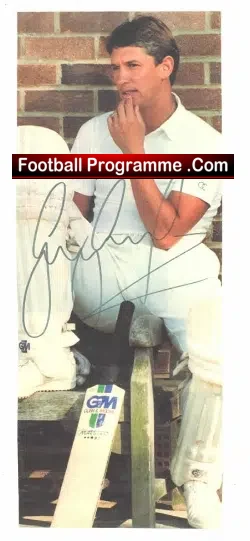 Tottenham Spurs Gary Lineker Autograph Picture – Cricket