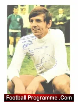 Tottenham Spurs Martin Peters Autographed Picture + England
