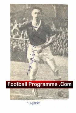 West Ham United Phil Woosnam Autograph 1950's - football programme