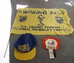 Woking Football Cap FA Trophy Final 1995