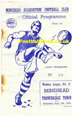 Minehead v Trowbridge Town 1950