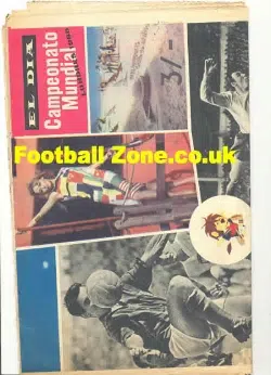 EL Dia A Uruguay Newspaper World Cup 1966