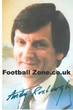 Falkirk Andy Roxburgh Autographed Photo Scotland