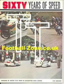 Sixty Years Of TT Races Isle Of Man 1967 Magazine