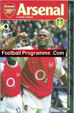 Arsenal v Leeds United 2003