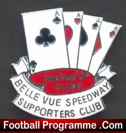 Belle Vue Aces Speedway Badge