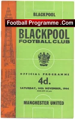 Blackpool v Manchester United 1964