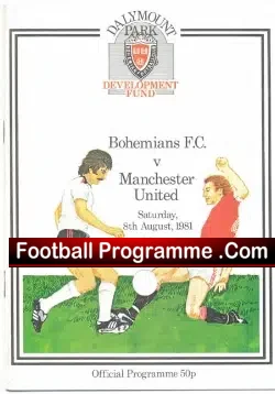 Bohemian v Manchester United 1981 – Friendly Match In Ireland