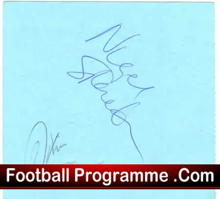 Chelsea Peter Osgood Benefit Game – Autographed Dixon + Spakman