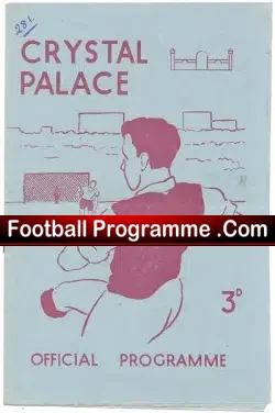 Crystal Palace v Northampton Town 1953