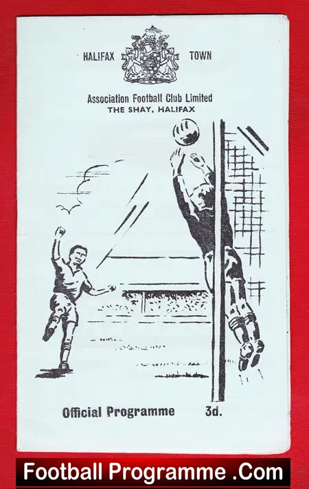 Halifax Town v Rochdale 1963