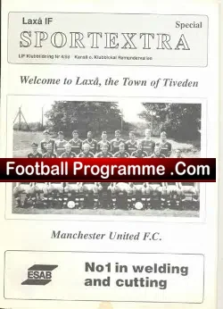 Laxa IF v Manchester United 1988 – Tiveden Sweden