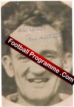 Manchester City Eric Westwood Autographed Photo 1950’s
