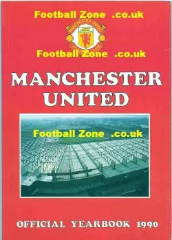 Manchester United Official Yearbook 1989 – 1990