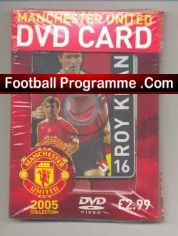 Manchester United Roy Keane Collectors Miniature DVD 2005