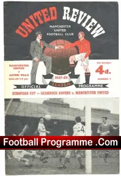 Manchester United v Aston Villa 1957 – Munich Season