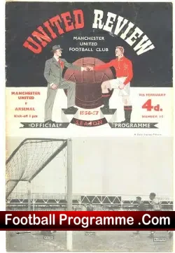 Manchester United v Aston Villa 1957