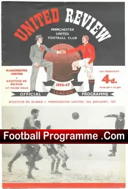 Manchester United v Athletico Bilbao 1957 – European Cup
