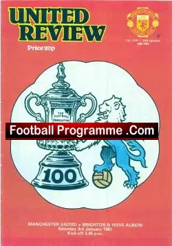 Manchester United v Brighton 1981 – FA Cup
