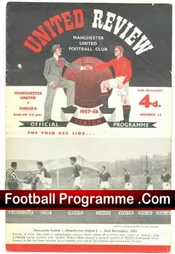 Manchester United v Chelsea 1957