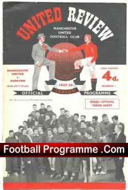 Manchester United v Everton 1957 – Munich Disaster Season