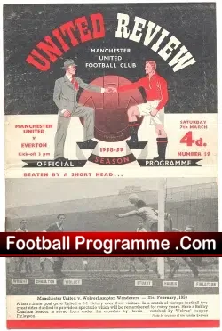 Manchester United v Everton 1959